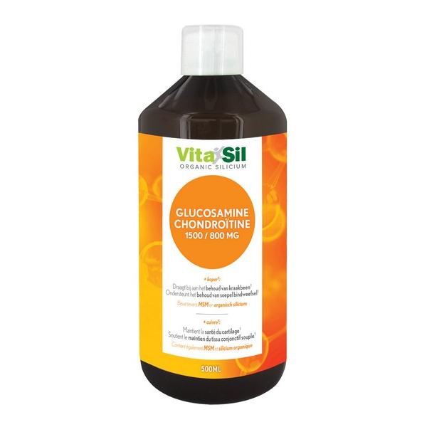 VITASIL GLUCOSAMINE CHONDROÏTINE MSM & SILICIUM 0.5L OC