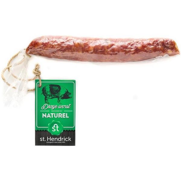 ST.HENDRICKS SAUCISSON SEC NATURE 110GR BF1