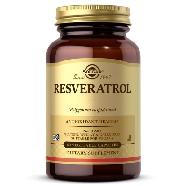 SOLGAR RESVERATROL 60X CAPSULES SG