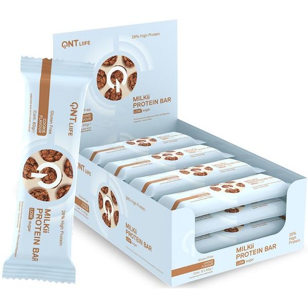 QNT MILKII PROTEIN BAR COOKIE 60GR Q1