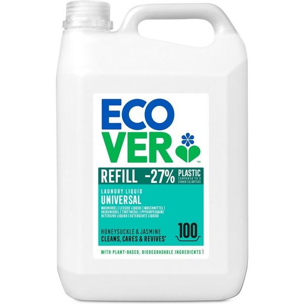 ECOVER LESSIVE LIQUIDE UNIVERSELLE CEHVREFEUILLE & JASMIN 5L BF1