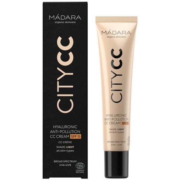 MADARA CITY CC HYALURONIC ANTI-POLLUTION SPF15 LIGHT 15ML BF1