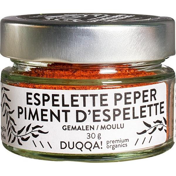 DUQQA! PIMENT D'ESPELETTE MOULU 30GR BF12