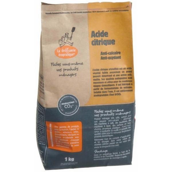 LA DROGUERIE ECOLOGIQUE ACIDE CITRIQUE 1KG MR8