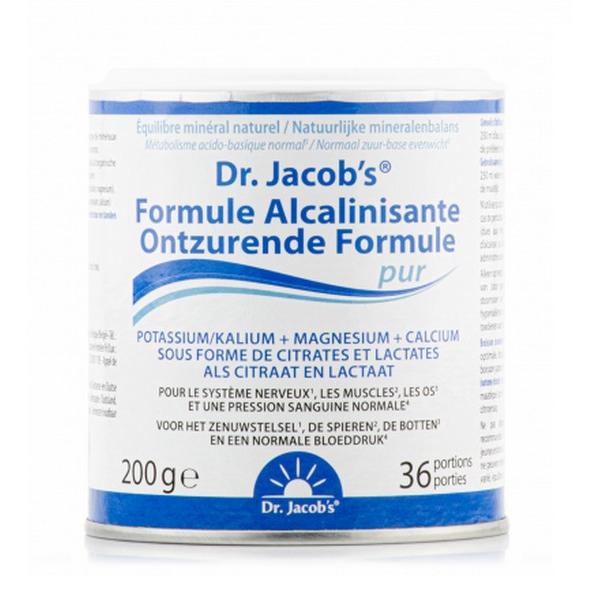 DR.JACOB'S FORMULE ALCALINISANTE 36X PORTIONS 200GR NM