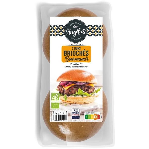 L'ANGELUS 2 BUNS BRIOCHES GOURMANDS 2X75GR 150GR BF5