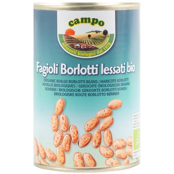 CAMPO HARICOTS BORLOTTI BOUILLIS 400GR MR12