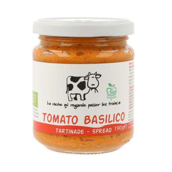 LA VACHE TARTINADE TOMATE BASILIC 200ML HY6