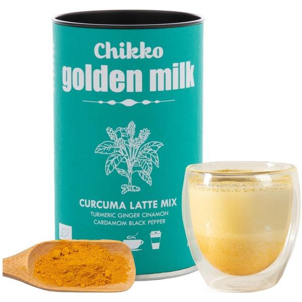 CHIKKO GOLDEN MILK CURCUMA CAFE LATTE MIX 110GR BF6