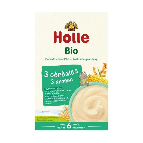 HOLLE BOUILLIE 3 CEREALES (APRES 6MOIS) 250GR BF6