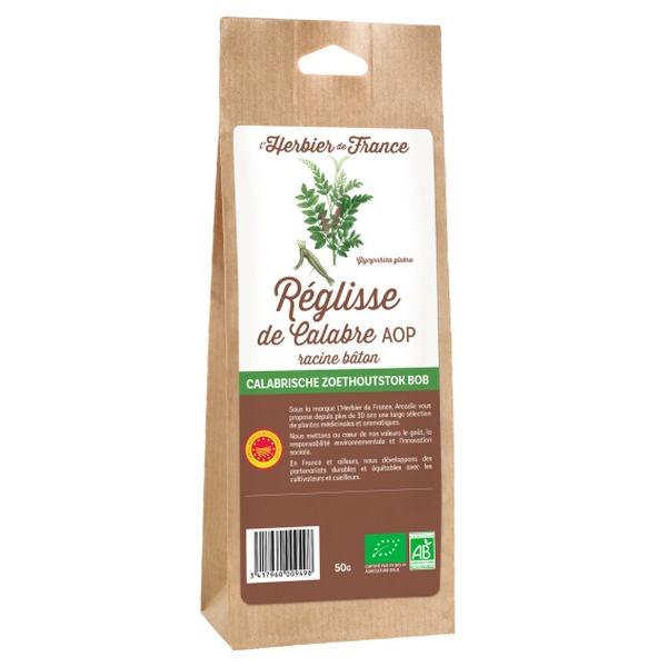 L'HERBIER DE FRANCE REGLISSE RACINE BATON 50GR VJ6