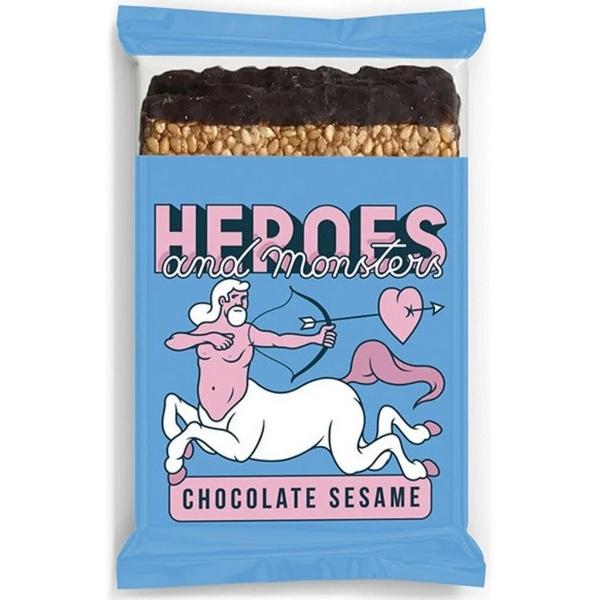 HEROES AND MONSTERS BISCUITS CHOCOLAT SESAME 45GR BF22