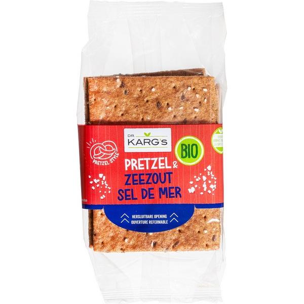 DR. KARG'S CRACKER BRETZEL SEL DE MER 200GR BF10