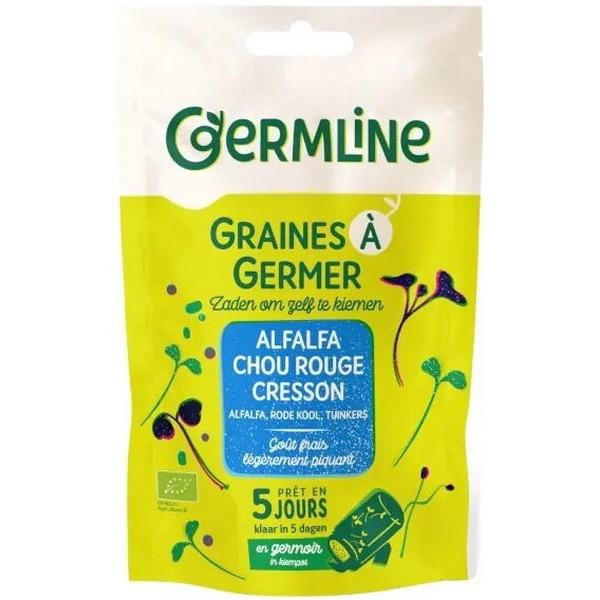 GERMLINE GRAINES A FAIRE GERMER SOI MEME MIX AFLA CHOU ROUGE & CRESSON 150GR BF6