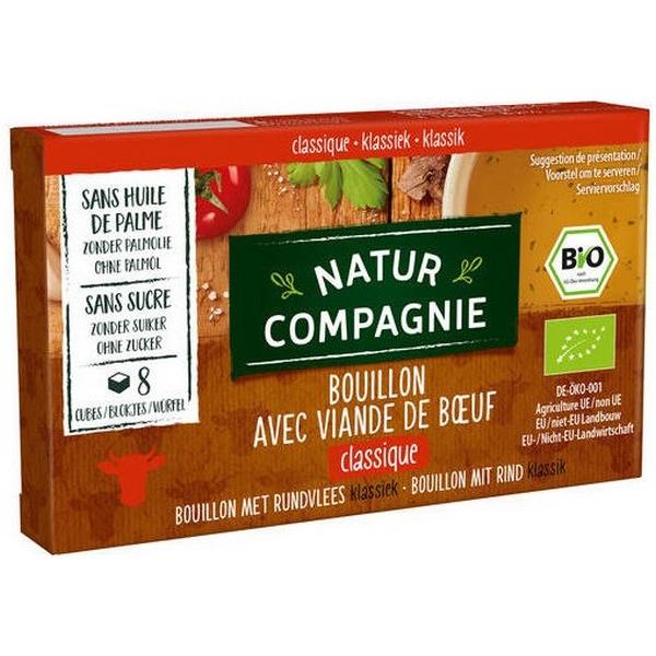 NATUR COMPAGNIE BOUILLON AVEC  VIANDE DE BOEUF 96GR BF12