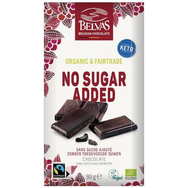 BELVAS CHOCOLAT KETO SANS SUCRE 90GR BF18