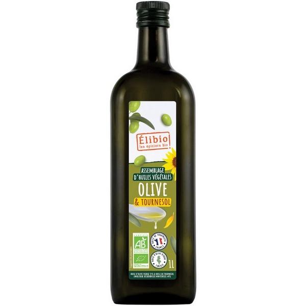 ELIBIO HUILE D'OLIVE & TOURNESOL 1L DB6