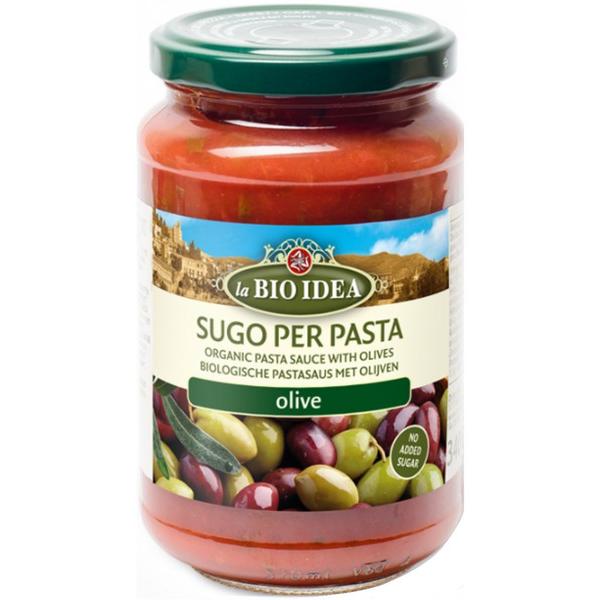 LA BIO IDEA SAUCE TOMATE A L'OLIVES 340GR BF6