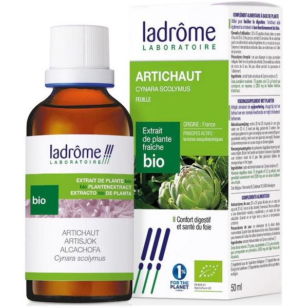 LADROME EXTRAIT DE PLANTE ARTICHAUT 50ML MV6