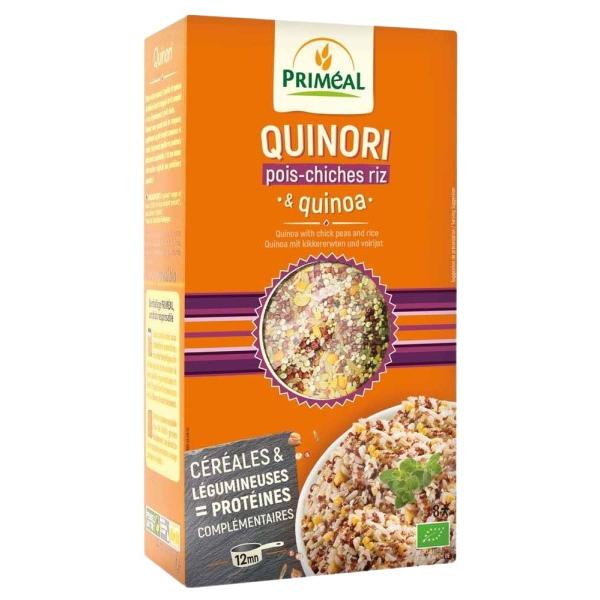 PRIMEAL QUINORI POIS CHICHES RIZ & QUINOA 500GR HY6