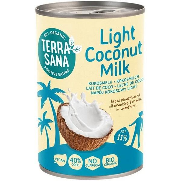 TERRASANA LAIT DE NOIX DE COCO LIGHT 400ML MR6