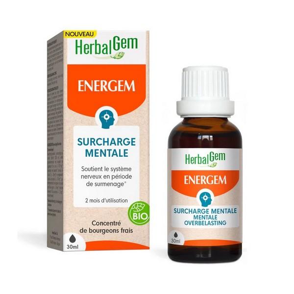 HERBALGEM GEMMOTHERAPIE ENERGEM SURCHARGE MENTALE 30ML PR