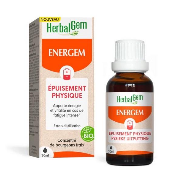 HERBALGEM GEMMOTHERAPIE ENERGEM EPUISEMENT PHYSIQUE 30ML PR