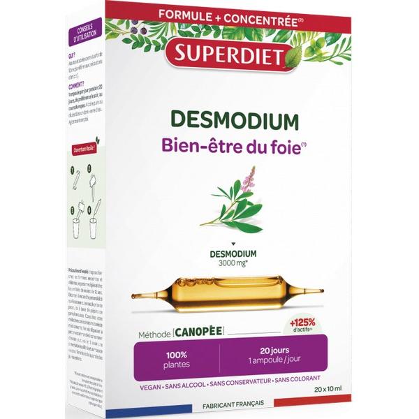 SUPERDIET DESMODIUM BIEN-ETRE DU FOIE 20X10ML 200ML SD