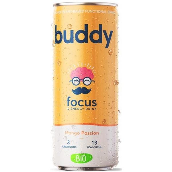 BUDDY BOPISSON FOCUS ENERGY MANGO PASSION 250ML BF12