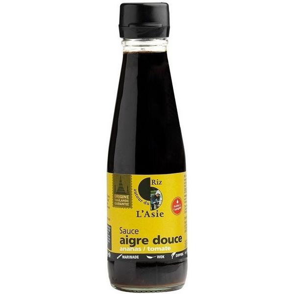 AUTOUR DU RIZ SAUCE AIGRE DOUCE ANANS & TOMATE 200ML BF6