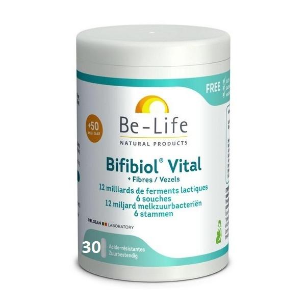 BE-LIFE BIFIBIOL PLUS 50 ANS 12 MILLIARDS DE FERMENTS LACTIQUES 6 SOUCHES 30X CAPS BF