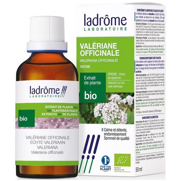 LADROME EXTRAIT DE PLANTE VALERIANE 50ML MV