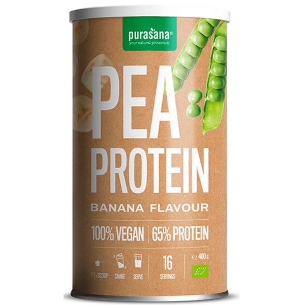 PURASANA PROTEIN PETIT POIS BANANE 400GR PV