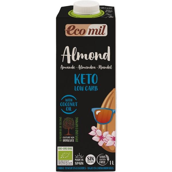 ECOMIL LAIT AMANDE KETO LOW CARB 1L MV6