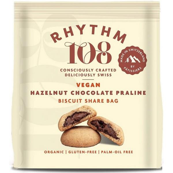 RHYTHM 108 BISCUITS CHOCOLAT NOISETTE PRALINE 135GR BF8