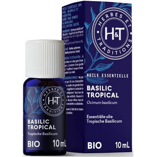 HERBES ET TRADITIONS HUILE ESSENTIELLE DE BASILIC TROPICAL 10ML HT