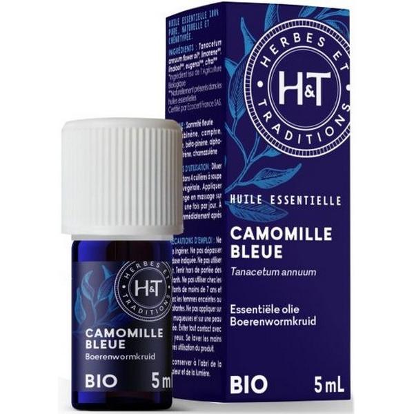 HERBES ET TRADITIONS HUILE ESSENTIELLE DE CAMOMILLE BLEUE 5ML HT