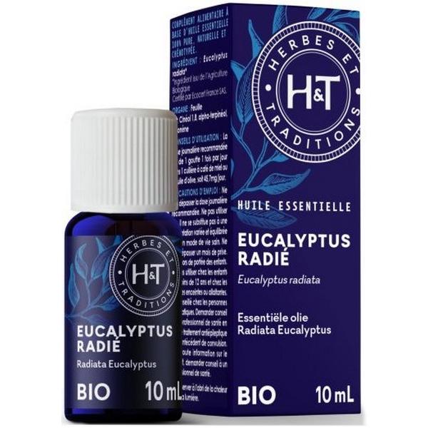 HERBES ET TRADITIONS HUILE ESSENTIELLE EUCALYPTUS RADIE 10ML HT