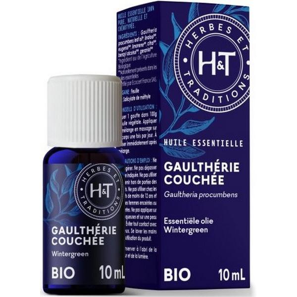 HERBES ET TRADITIONS HUILE ESSENTIELLE DE GAULTHERIE COUCHEE 10ML HT