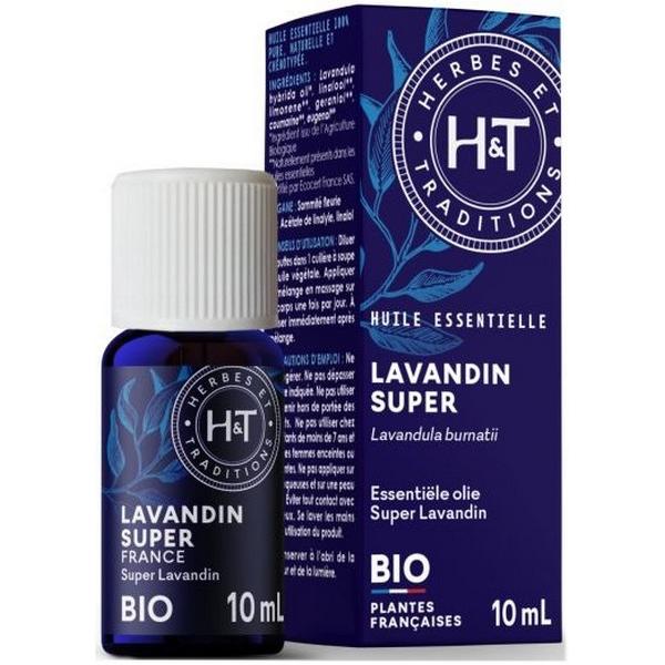 HERBES ET TRADITIONS HUILE ESSENTIELLE DE LAVANDIN SUPER 10ML HT