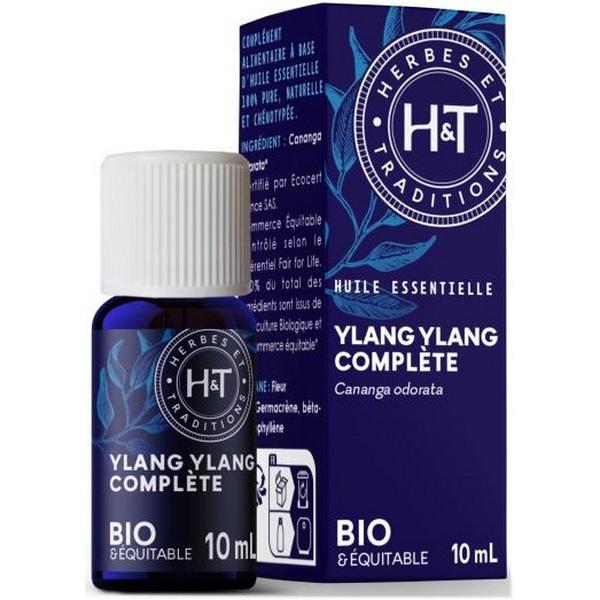 HERBES ET TRADITIONS HUILE ESSENTIELLE YLANG YLANG COMPLETE 10ML HT