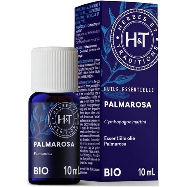 HERBES ET TRADITIONS HUILE ESSENTIELLE DE PALMAROSA 10ML HT