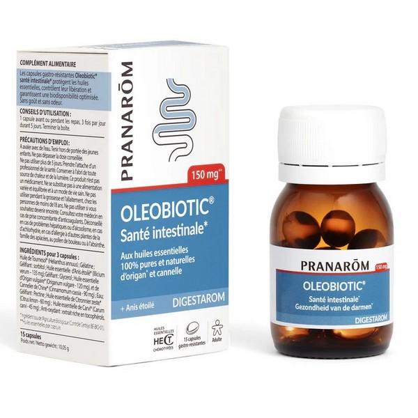 PRANAROM OLEOBIOTIC SANTE INTESTINALE 150MG 15X CAPS PR