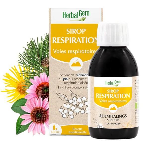 HERBALGEM SIROP RESPIRATION VOIES RESPIRATOIRE 250ML PR