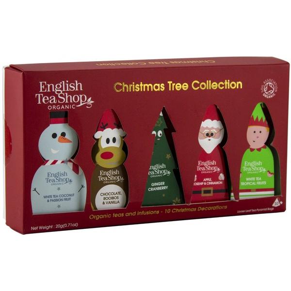 ENGLISH TEA SHOP THE CHRISTMAS TREE COLLECTION 10X SACHETS 20GR DEENG