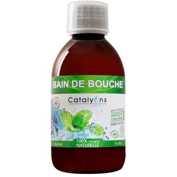 CATALYONS BAIN DE BOUCHE ARGENT COLLOIDAL MENTHE POIVREE 250ML CT6