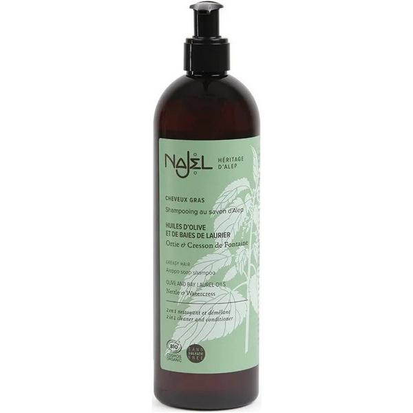 NAJEL SHAMPOOING ALEP CHEVEUX GRAS 500ML DB4