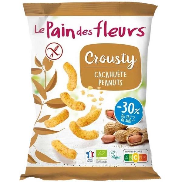 LE PAIN DES FLEURS CROUSTY CHIPS CACAHUETE 75GR HY6