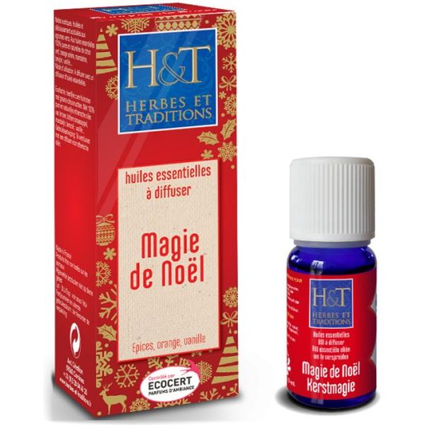 HERBES ET TRADITIONS HUILES ESSENTIELLES A DIFFUSER MAGIE DE NOEL 10ML HT