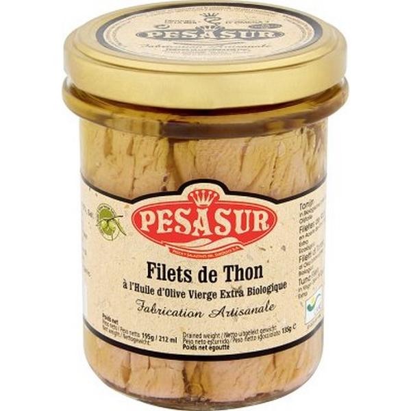 PESASUR FILETS DE THON 195GR CN12